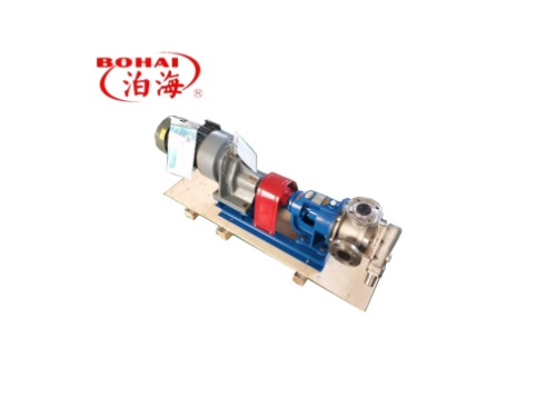 Stainless steel high viscosity rotor pump